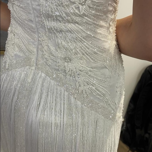 Beaded Custom made gown - Picture 4 of 6